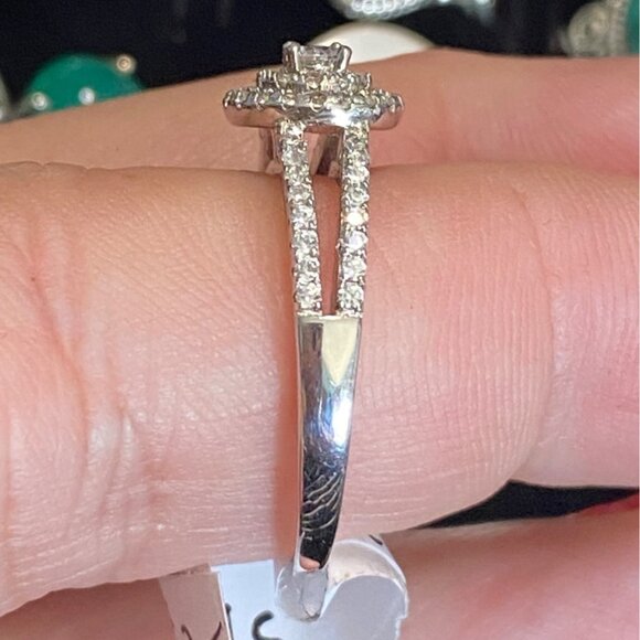 Ring Size 9 Sterling Silver 925 Women Semi-Precious Stone - Picture 2 of 9